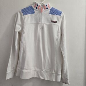 Vineyard Vines Women’s Quarter Zip Shep Shirt  S